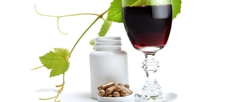resveratrol supplements wine